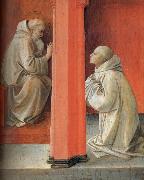 Fra Filippo Lippi Details of The Miraculous Rescue of St Placidus oil painting